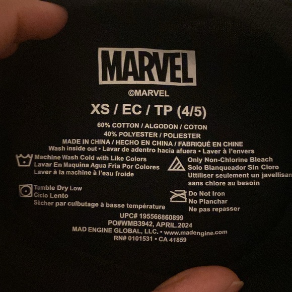 Marvel Spider-Man Boy’s Miles Morales Tee - Picture 4 of 5